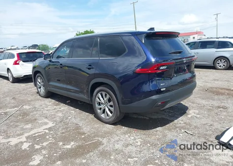 2025 Toyota Grand Highlander Limited z USA, uszkodzony, nr VIN 5TDAAAB53SS077851